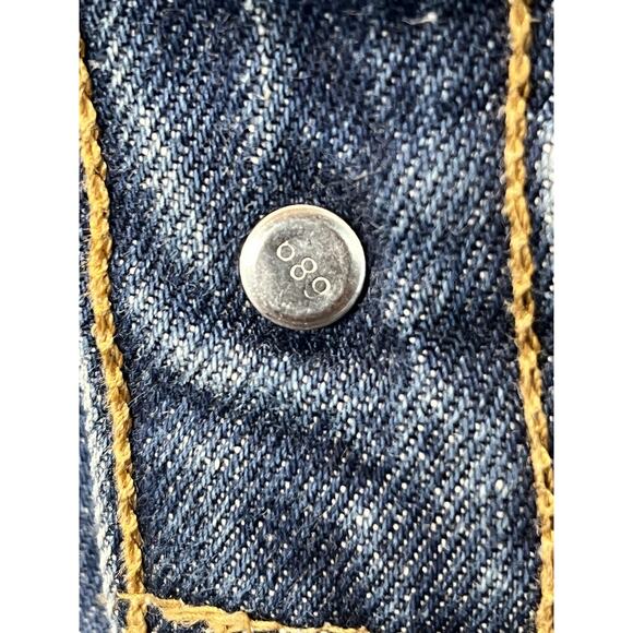 Levis 501 XX Vintage 2003 Jeans Button Fly Dark Wash Fade Men’s 31x32.5 - Picture 7 of 11